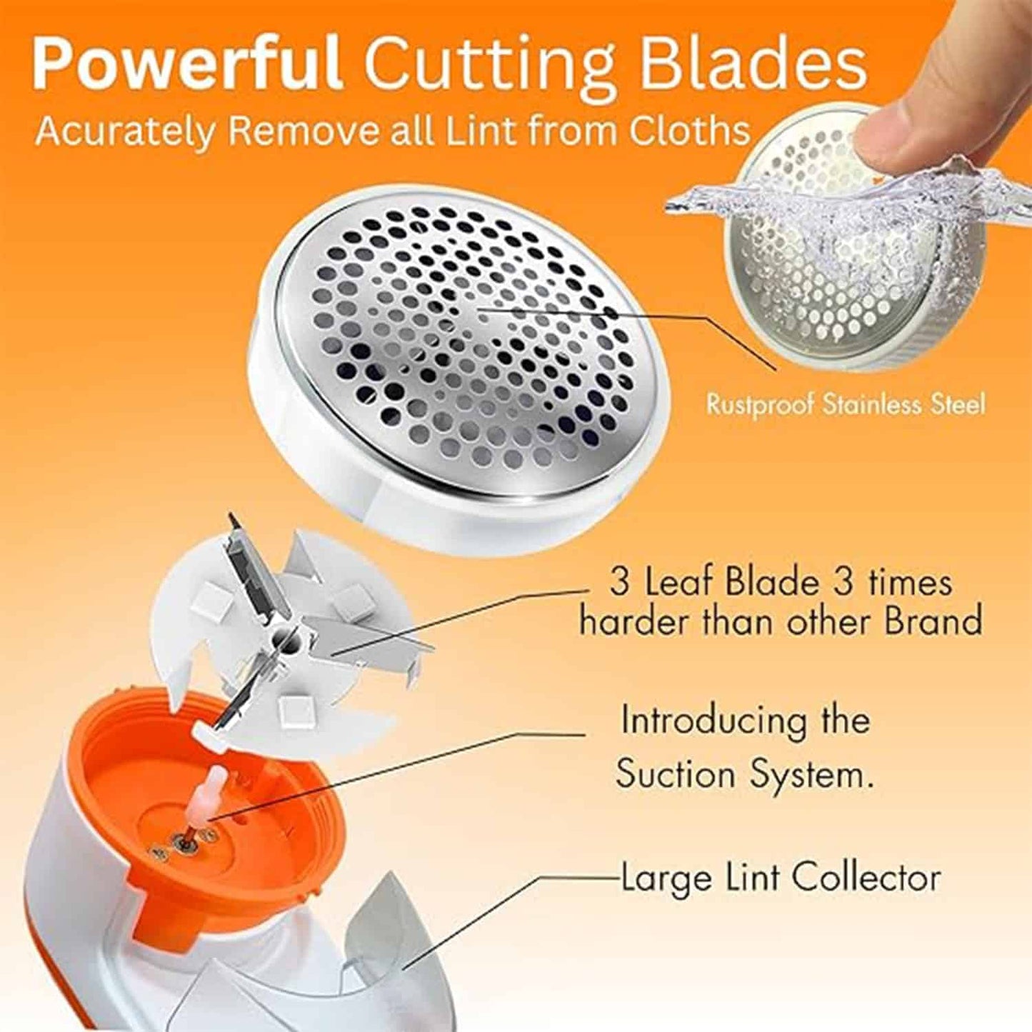Lint Remover Roller for Clothes Pet Hair